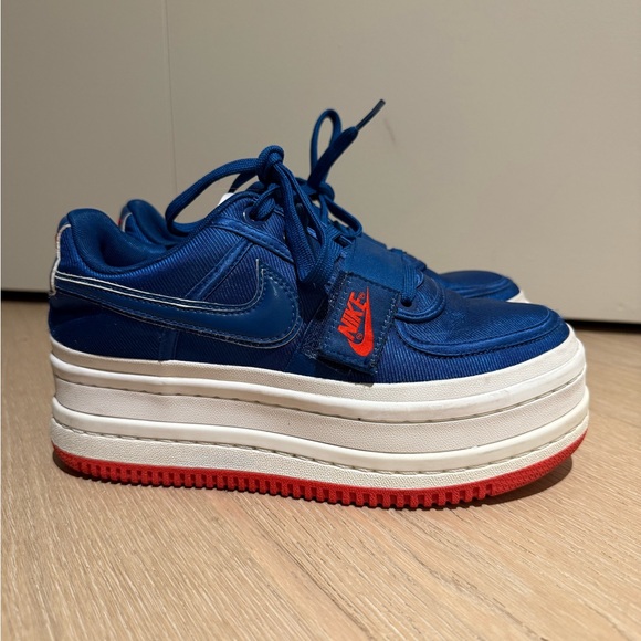 Nike Vandal 2K Gym Blue Doublestack Platform 2018 Sneakers - Picture 2 of 9
